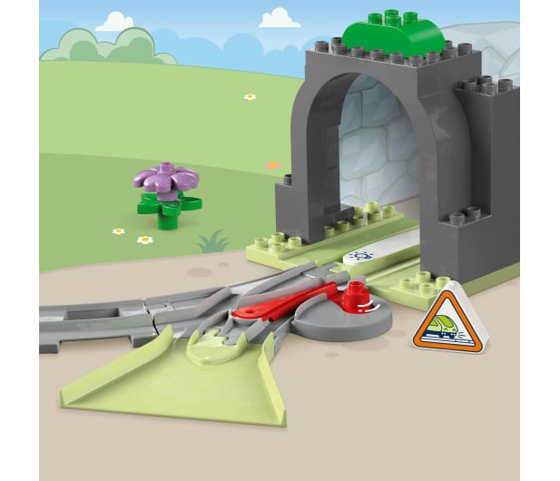 LEGO DUPLO 10425 Tunel i tory kolejowe — zestaw rozszerzający - 1284203 - zdjęcie 6